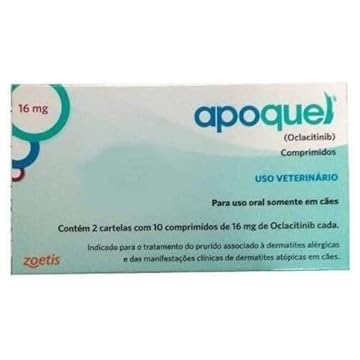 Apoquel 16mg Dermatológico Cachorro