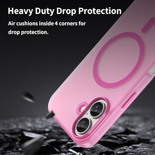 Coque pour iPhone 16 compatible Magsafe avec protège-écran mat
