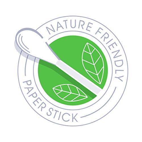 Bella Cotton Wattestäbchen mit Papierschaft, 200 Stück