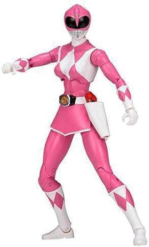 Power Rangers Legado ‑ en el espacio Ranger – Figura Legado, 6.5", Rosa, Morphin Pink Ranger figura de coleccionista, Rosado