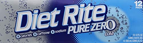 Diet Rite Cola, 12 Fl Oz (pack of 12)