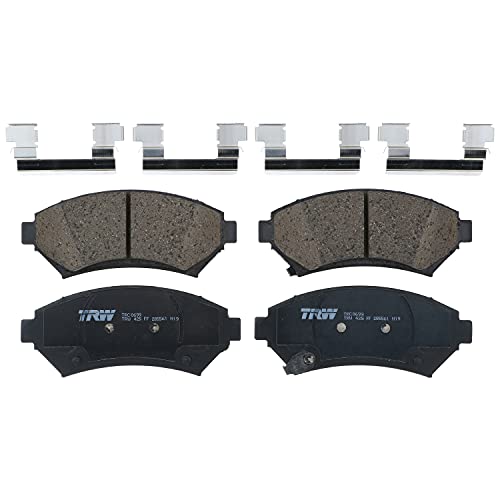 Image of TRW Pro TRC0699 Disc Brake Pad Set For Buick LeSabre 2000-2005, Front, And Other Applications