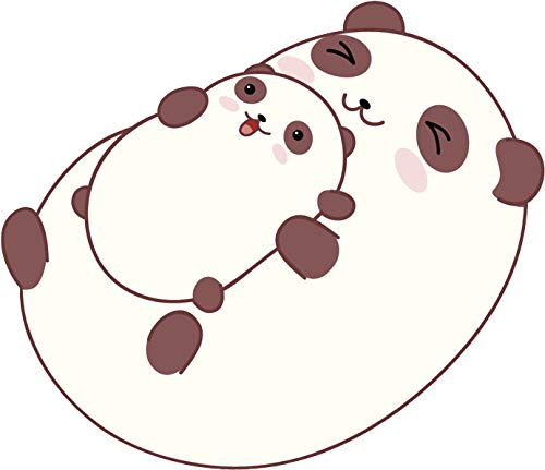 Amazon Com Kawaii Baby Panda Round Adorable Cute Animal Cartoon Vinyl Sticker 2 Wide Cuddle