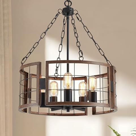 Avzkcy 19" Farmhouse Chandelier Cover