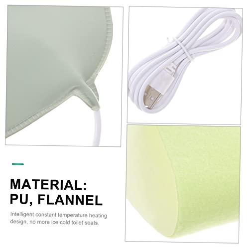 DOITOOL 5 Stücke Beheizt Für Elektrische Schnelle Temperatur Waschbare Winterheizung Abdeckung Runde Geschenk Toilettenkissen Sitzform Pad Wärmer Bad Konstant – Bild 7