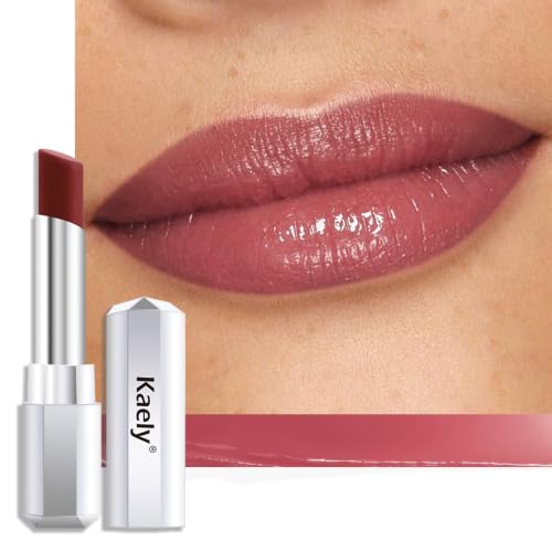 Image of Kaely Lip Oil Stick Makeup, Tinted Lip Balm Glossy Lipstick for Women