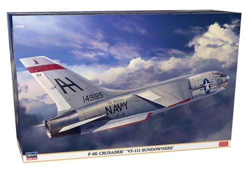 F-8E Crusader 1/48 Hasegawa 7524 Kit modélisme aéronautique de collection