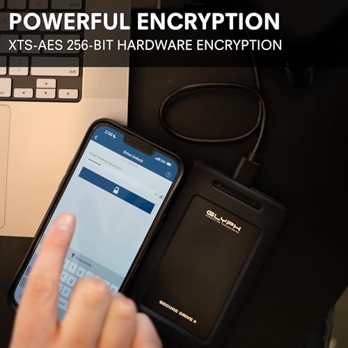 Image of Glyph SecureDrive+ Encrypted Drive with Bluetooth, 1 TB
