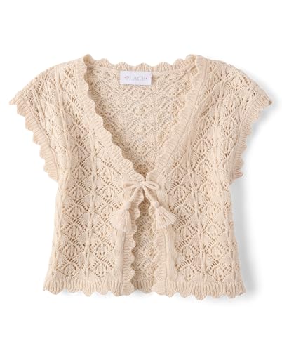 Image of The Children's Place Girls' Short Sleeve Sweater Shrug