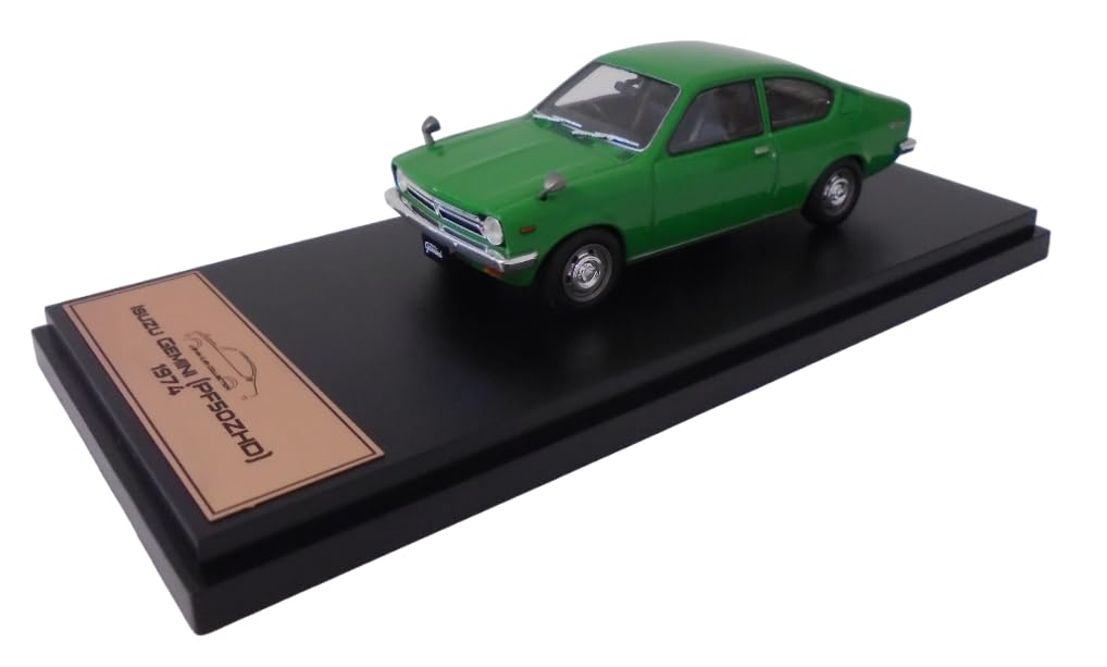 OPO 10 - Collectible miniature car 1/43 compatible with Isuzu Gemini 1974 - JPL39, Green