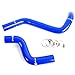 Silicone Radiator Coolant Hose Kit Clamps For TOYOTA EP91 Starlet Glanza V-Type 4E-FTE 1996-1999 Blue