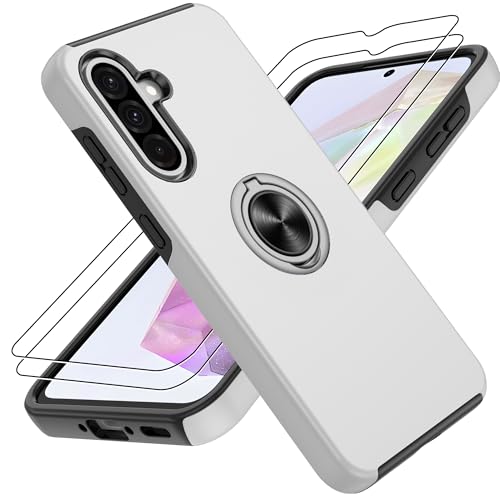 Coque Samsung Galaxy A36 5G lot de 2 avec protège-écran béquille