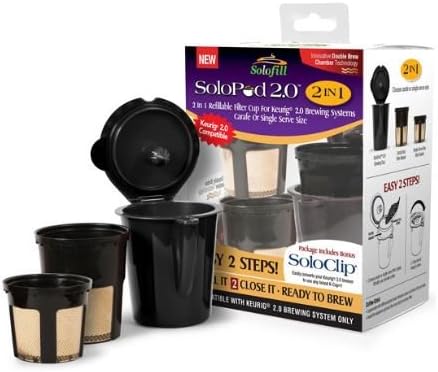 SOLOFILL 2.0 2in1 Refillable Filter Cup 