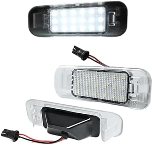 Luces de matrícula para Kia Rio5 viajes nocturnos seguros con lámparas blancas brillantes