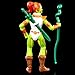 Masters of the Universe Origins Action Figure & Accessory, Snake Teela Figure with Articulation & Mini Comic Book, 5.5 in