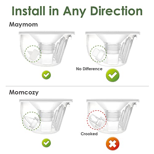 Válvula Maymom Compatible para Extractores de Leche 4pc Verde miniatura 4