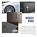 Zikefest 2PCS Cross Car Decals, Metal Jesus Cross Badge Stickers, 3D Individual Car Cross Emblem Decal, for Auto Trunk Body Tailgate Side Fenders, Auto Decoration (Black)