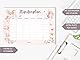 Einhorn Stundenplan magnetisch abwischbar für Kühlschrank Whiteboard, Rosa Wochenplaner Mädchen Geschenk zur Einschulung (Magnetischer Stundenplan inkl. Stift) (Magnetischer Stundenplan inkl. Stift)