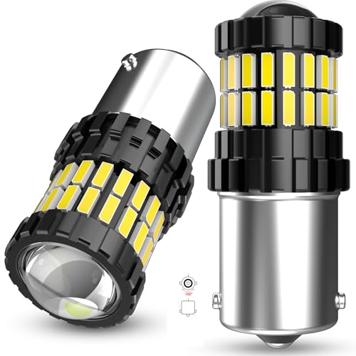 OUSHI 1156 12V Birne 10W Superhelle Weiß 6500K für Boot Outdoor-Landschaft Beleuchtung 2 Stück [Energieklasse B]