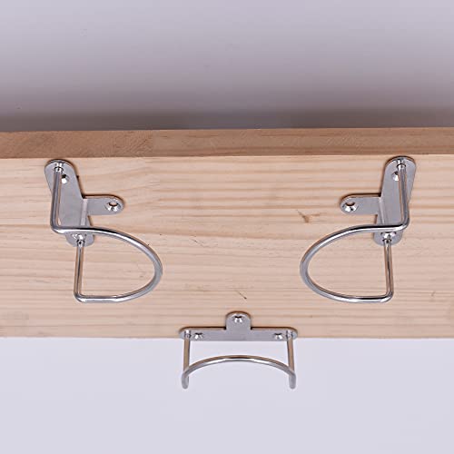 Image of YYST Laptop Holder Under Desk Laptop Organizer Rack W /Screws (3)