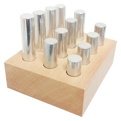 Lot de 12 tiges de densité en aluminium pour laboratoire