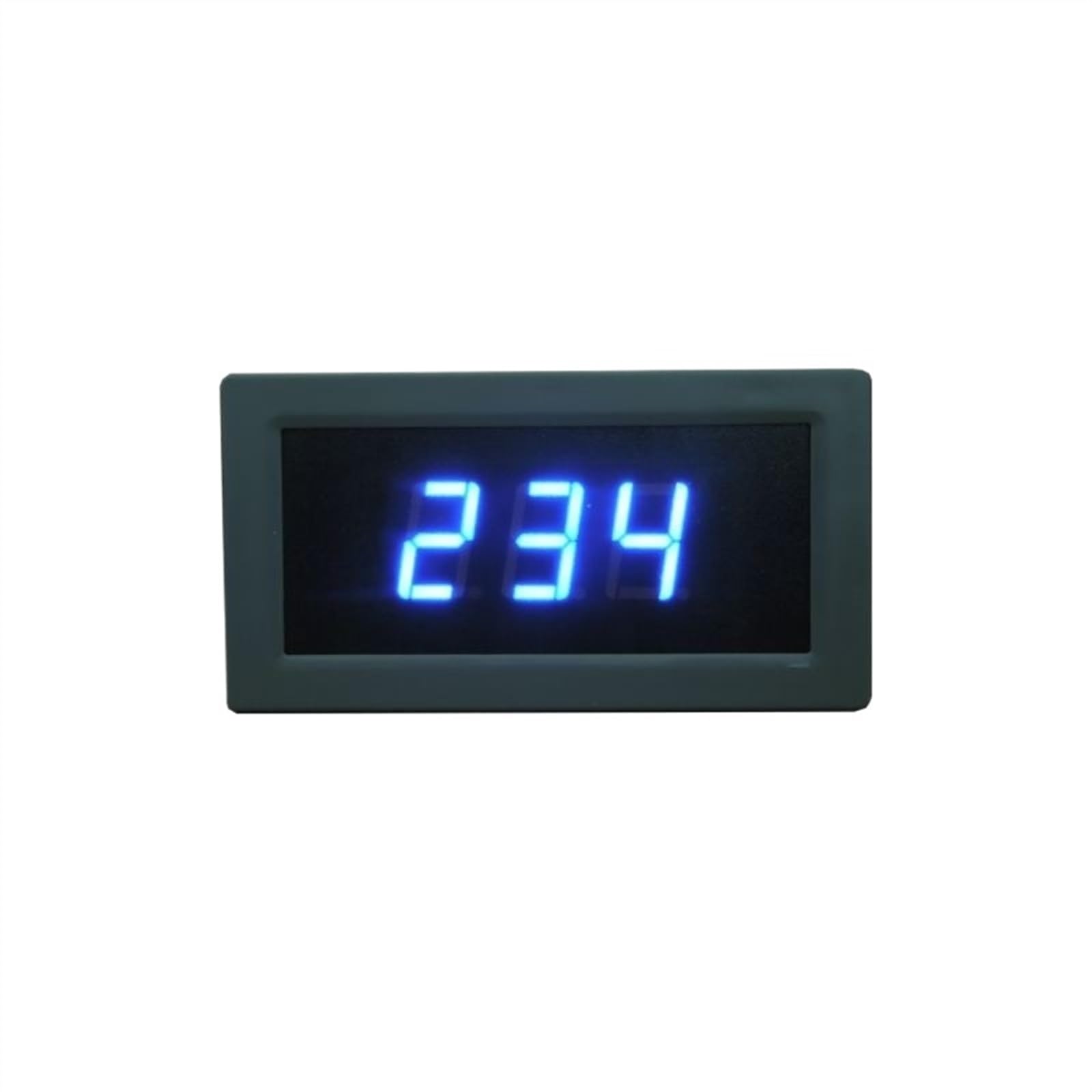 Voltímetro de CA 30-500V medidor de voltaje 0,56 ''0,8'' LED Monitor de voltaje Digital AC 220V 380V voltímetro de Panel (Color : 0.56Blue(Half Black))