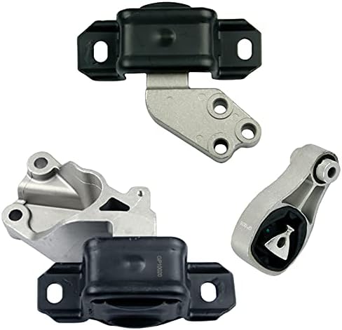 Engine Motor & Transmission Mount Set of 3 Compatible with for 2008-2015 Smart Fortwo 1.0L/Electric | GP10017 GP10018 GP10020 -K3127