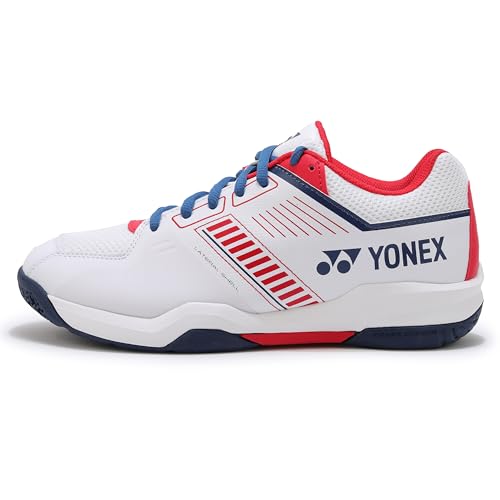 Image of YONEX POWER CUSHION SHB STRIDER FLOW 1 SHOES | Ideal For Badminton,Squash,Table Tennis,Volleyball | Non-Marking Sole |POWER CUSHION |Lateral Shell|Ergoshape|Round Sole|RADIAL BLADE SOLE|One Piece Outsole|