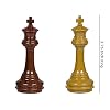 Whittier High Polymer Weighted Chess Pieces with 3.75 Inch King and Extra Queens, Pieces Only, No Board