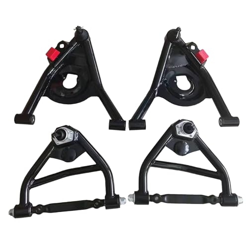 1a-nby 4pcs Front Upper And Lower Tubular Control Arms For 1970-1981 Chevrole...