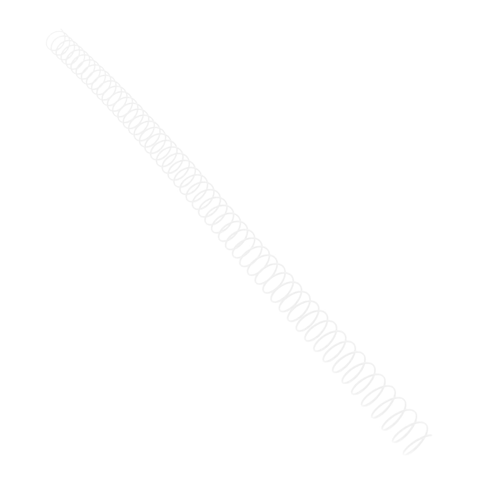 Schwarz, 100 Stück Einzelschleifen-Drahtbinderücken – 1/2 Zoll Durchmesser, 12,7 mm Spiralbindungsspulen – 4:1 Teilung mit 48 Zähnen – 90 Blatt Kapazität – kompatibel mit Papier (Weiß)
