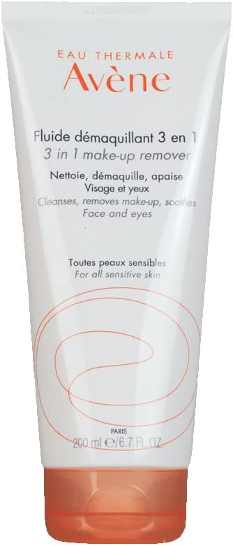 Avene 3-In-1 Make-Up Remover for Women – 6.7 oz Makeup Remover