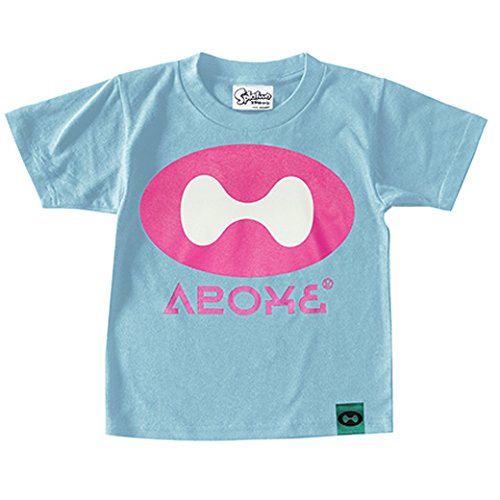 Amazon | Splatoon イカノメTシャツ ライトブルー キッズ140 | 周辺 