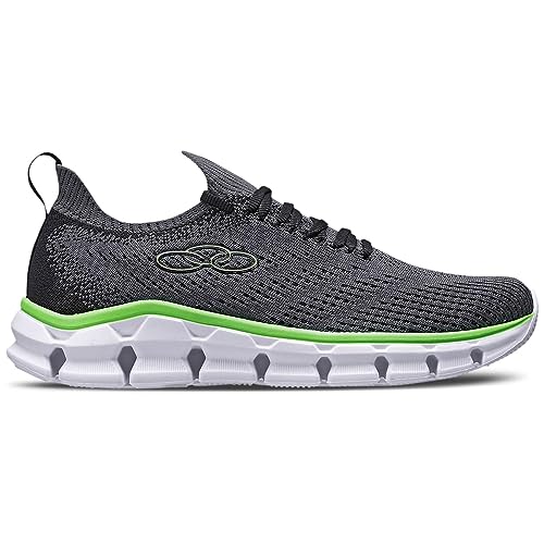 Tênis Olympikus CYGNUS Masculino, Chumbo/Green, 40