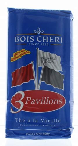 Bois Cheri Trois Pavilions (sabor a vainilla) 500g Té negro suelto de Mauricio