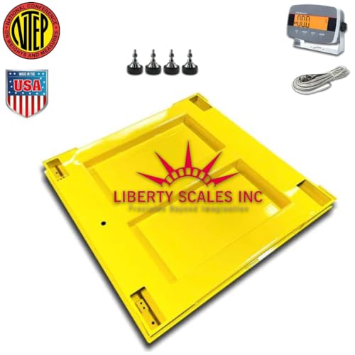 Báscula Industrial Liberty LS-900 72x72 10000 lb miniatura 2