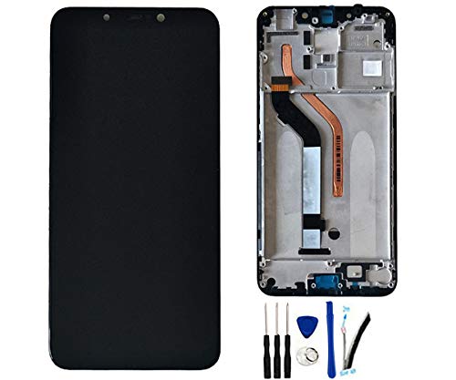 SOMEFUN LCD Display Digitizer Touch Screen Glass Panel Assembly Replacement for Xiaomi Mi Pocophone F1 / Poco F1 6.18
