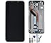 LCD Display Screen Digitizer Touch Screen Glass Panel Assembly with Frame Replacement for Xiaomi Mi Pocophone F1 / Poco F1 6.18" Black w/Frame