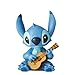 Enesco Disney Showcase Lilo and Stitch Guitar Mini Figurine, 2.5 Inch, Multicolor