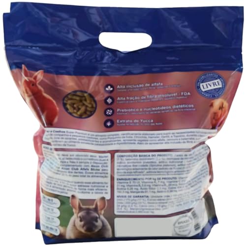 ALCON CLUB ROEDORES E COELHOS 1,5 Kg