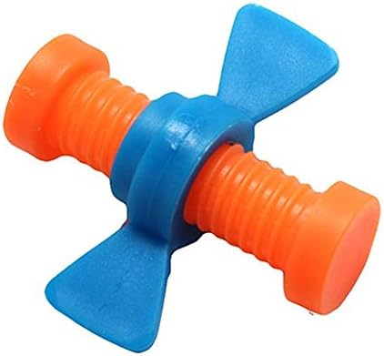 Miniatura 5 de Lote de 12 tuercas y pernos giratorios para lápices  Fidget para estudiantes, adultos y niños oficina (1 docena)