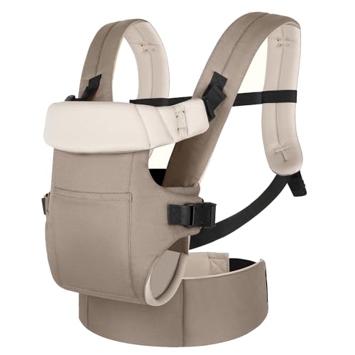 Fular Portabebe,Canguro Para Bebe,Portabebes,Portabebés 4 en 1, Múltiples posiciones de sujeción,con protector cervical plegable y diseño de descompresión lumbar y abdominal,para apropiada hasta 15 kg Fular Portabebe,Canguro Para Bebe,Portabebes,Portabebés 4 en 1, Múltiples posiciones de sujeción,con protector cervical plegable y diseño de descompresión lumbar y abdominal,para apropiada hasta 15 kg