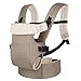 Fular Portabebe,Canguro Para Bebe,Portabebes,Portabebés 4 en 1, Múltiples posiciones de sujeción,con protector cervical plegable y diseño de descompresión lumbar y abdominal,para apropiada hasta 15 kg