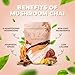 RYZE SUPERFOODS Mushroom Chai with 6 Organic Adaptogenic Mushrooms for Better Energy, Focus, Digestion, Immunity with USA Grown Lion's Mane, Turkey Tail, Shiitake, Reishi - Gluten Free, 20 Servings