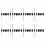 MECCANIXITY 100 Pcs 6A4 Rectifier Diode, 6A 400V R-6 Electronic Silicon Diodes for Charger Industrial Power Adapter Supply Inverter Switching Power Supply