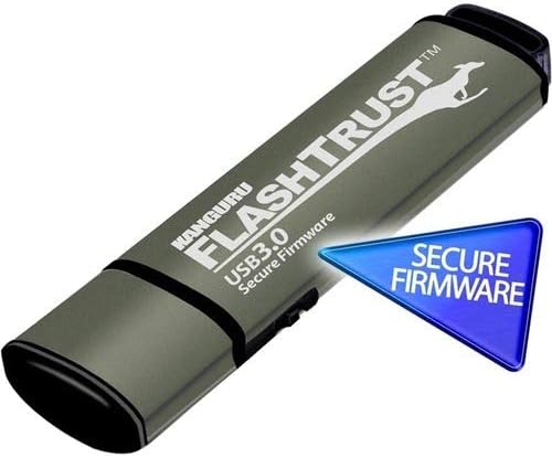 Flash Trust – 256GB Secure Firmware Flash Drive – Write Protect Switch – SuperSpeed USB 3.0