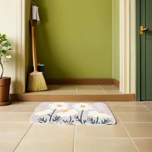 LALADEFIEE zԕoX}bg 80x50cm ~ߗnt oX[ptAO V[̑Ƒ΍ɓKANZT[