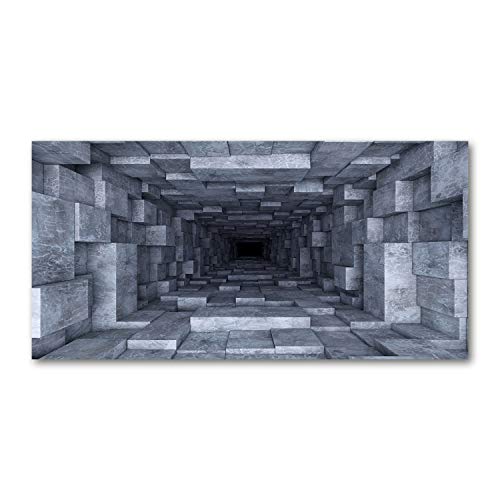 Fond de hotte en verre trempé résistant aux éclaboussures 100x50cm Tulup