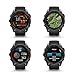 Garmin Fenix 8 51MM AMOLED Premium Multisport GPS Smartwatch Slate Gray with Black Silicone Band, Built-in LED Flashlight, Fitness & Health Smart Watch Bundle for Men & Women