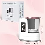 3 IN 1 Electric Makeup Brush Cleaner Machine With Makeup Brush Dryer-Holder-Portable Automatic USB Cosmetic Brushes Cleaner Tool for All Size Beauty Makeup Brush Set,Contour, Eyeshadow, Blush Brush - Image 5